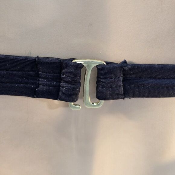 Mossimo Size Small Swim Bikini Top Push Up Black Swimsuit Bra Tie Halter - Picture 7 of 10